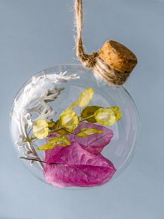 Ёлочный шар-панно «Денежный», 8 см