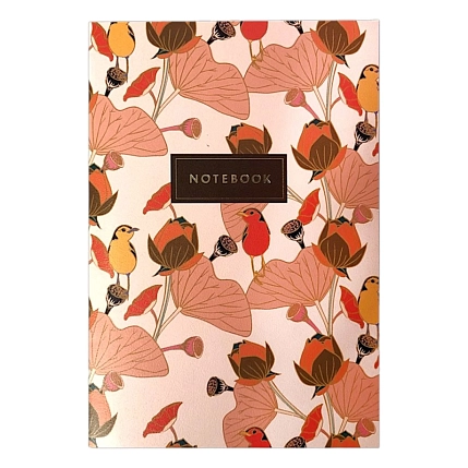 Тетрадь нелинованная Подписные изделия «Flower bird», А5, фото 1.