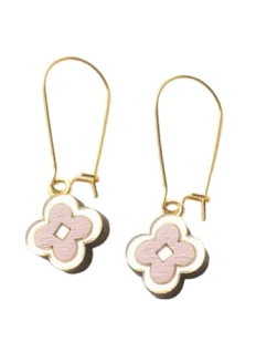 Серьги «Клевер» из коллекции Clover Classic, дерево