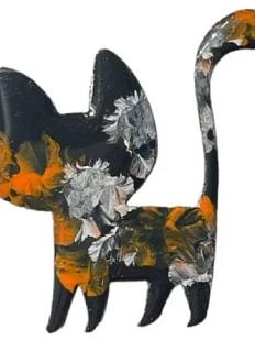 Брошь «Кошка» №3