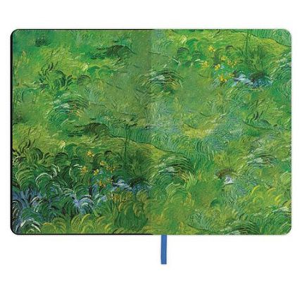 Блокнот «Van Gogh» в клетку, А5, 80 листов, зелёный, фото 5.