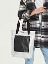 Сумка Ranzel Bags «Monty White», тайвек, белая, превью фото 2