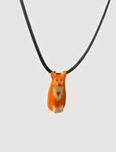 Подвеска ручной работы Боттери керамика «‎Лисичка»‎, керамика