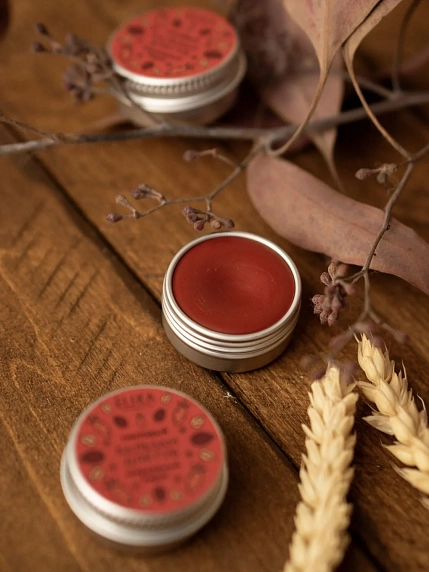 Бальзам для губ ELSKA Cosmetics «Морковный пирог», тинтовый, 10 гр, фото 6.