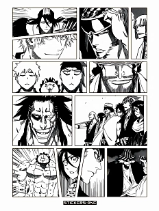 Стикерпак «Bleach Manga»