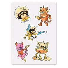 Виниловые стикеры «Space_cat»