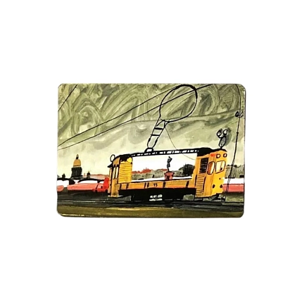 Магнит Подписные изделия «Памятник Крузенштерну», фото 1.