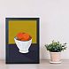 Постер интерьерный «Апельсины в вазе», А4, превью фото 2