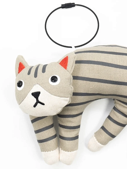 Брелок- подвес Подписные изделия «Котик из Петербурга», фото 2.