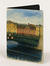 Обложка на паспорт DARI DARI «Мост через Фонтанку», искусственная кожа