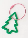 Брелок, обвес на сумку DARI DARI «Ёлочка», зелёный, 6 см, превью фото 1