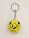 Вязаный брелок ЦИЛИНСКАЯ «Квак», салатовый, превью фото 1