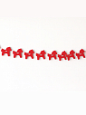 Гирлянда бумажная «Лошадки», красная, превью фото 1