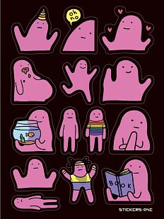 Стикерпак «Blobby»