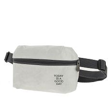 Поясная сумка Ranzel Bags «Dirox White», тайвек, белая