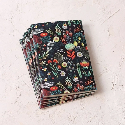 Тетрадь нелинованная Подписные изделия «Floral», А5, фото 2.