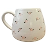 Кружка ручной работы Slowday Ceramics в розовый цветочек, полуфарфор, 250 мл, превью фото 1