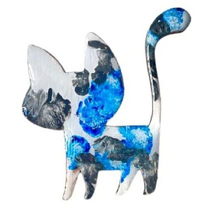 Брошь «Кошка», фото 1.