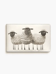 Обложка на студенческий билет DARI DARI «Три барашка», экокожа
