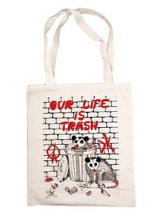 Шоппер «Our life is trash»