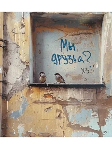 Открытка «Мы друзья?»