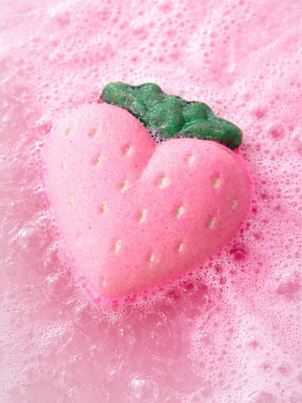 Бомбочка для ванны «Клубника», фото 2.