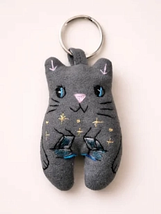 Брелок Колдовская игла «Кот с разводными мостами»