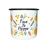 Эмалированная кружка Магтрэп «‎Time to hygge», белая, 400 мл, превью фото 1