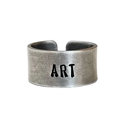 Кольцо металлическое «Art» 17/17,5, фото 1.