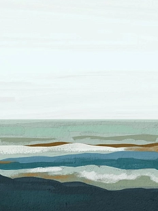 Постер интерьерный «Море №1», А3