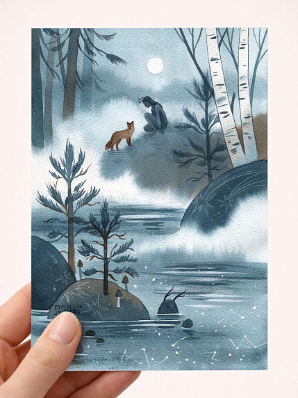 Открытка Анна Спешилова «Карелия», А6, фото 1.