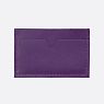 Визитница ручной работы, Kokosina bags, натуральная кожа, фиалковый, превью фото 2