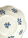 Пиала ручной работы Slowday Ceramics «Голубые цветочки», полуфарфор, 14 см, превью фото 2