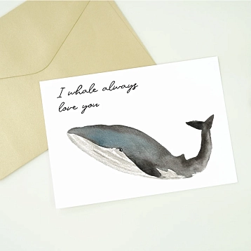 Набор открыток DARI DARI «Киты», 3шт., фото 4.