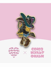 Металлический значок Heart of Moscow «Ворона» серия Союзмультфильм