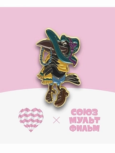 Металлический значок Heart of Moscow «Ворона» серия Союзмультфильм