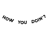 Гирлянда «HOW YOU DOIN'?», превью фото 1
