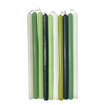 Набор бенто-свечей «Holiday collection», зелёный, фото 1.