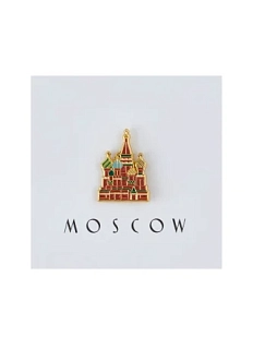 Металлический значок Heart of Moscow «Покровский собор» серия Москва