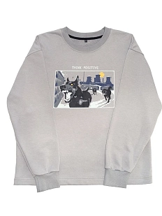 Свитшот «Think positive», М жен.