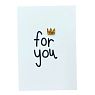 Открытка с деревянными элементами «For you», открывающаяся, BOE, превью фото 1