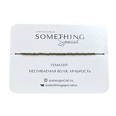 Браслет Long «Гематит», золотистый