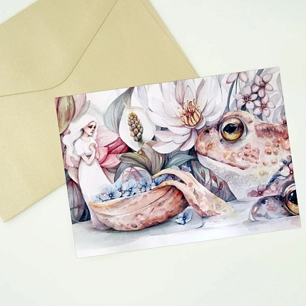 Набор открыток с иллюстрациями Викторовой Оксаны №12, 8 шт., фото 9.