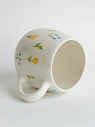 Кружка ручной работы круглая «Весенняя поляна», керамика, 400 мл, превью фото 2