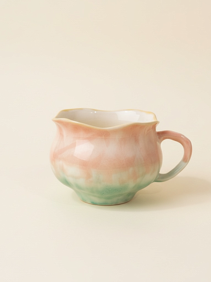 Кружка ручной работы Быкова керамика «Цветок», 300 мл, фото 1.